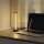 LED-Tischleuchte Magic, Metall/Glas, 90lm, 3000K, anthrazit, dimmbar