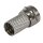 F-Stecker HOLLYWOOD, 7mm, Aufdreh-Version