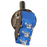 Miniatur-Kippschalter McPower, 250V/3A, 3-polig, 2...