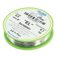 L&ouml;tzinn auf Rolle FELDER ISO-Core EL, 0,5mm, 100g,...