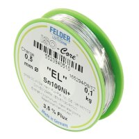 L&ouml;tzinn auf Rolle FELDER ISO-Core EL, 0,5mm, 100g,...