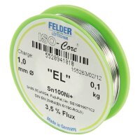 L&ouml;tzinn auf Rolle FELDER ISO-Core EL, 1,0mm, 100g,...