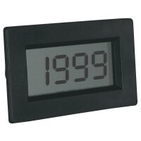 LCD Voltmeter-Einbaumodul PeakTech LDP-135, 13mm...