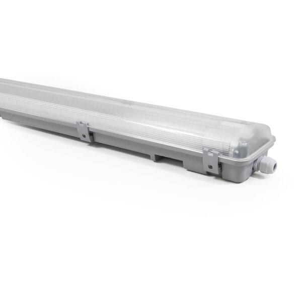 LED Feuchtraumleuchte McShine FL-23 IP65, 4800lm, 4000K, 48W, 150cm, neutralwei&szlig;