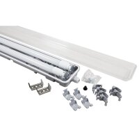 LED Feuchtraumleuchte McShine FL-23 IP65, 4800lm, 4000K, 48W, 150cm, neutralwei&szlig;