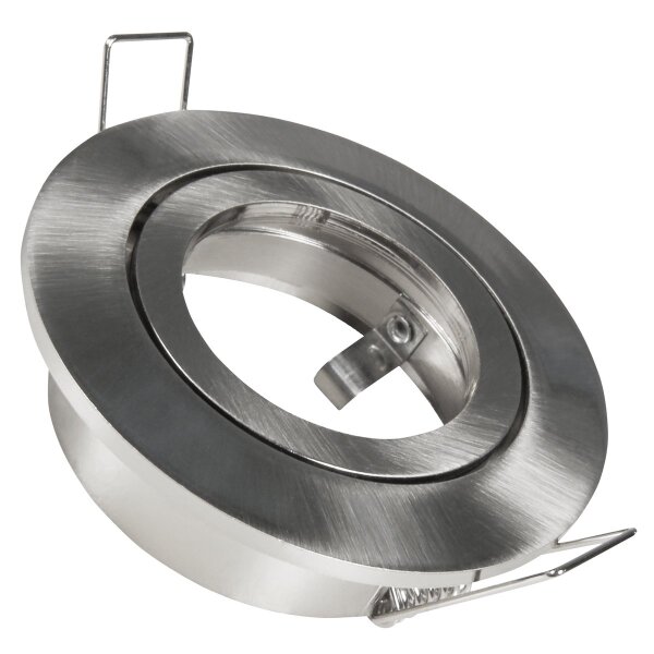 Einbaurahmen McShine DL-248s rund, &Oslash;82mm, schwenkbar, Clip Verschluss