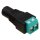 Adapter McPower, DC-Kupplung 5,5x2,1mm und L&uuml;sterklemme, Metall