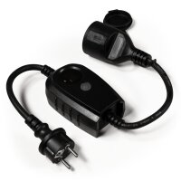 Zwischenstecker McPower mit D&auml;mmerungsschalter,...