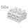 L&uuml;sterklemme McPower mit Bet&auml;tigungshebel, 0,5-2,5mm&sup2;, max. 16A, 50er-Pack