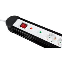 Steckdosenleiste McPower KL-06 6-fach,...