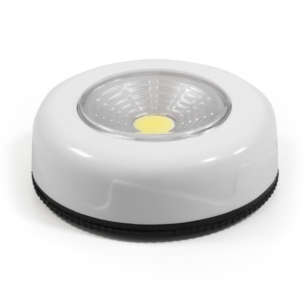 LED-Klebeleuchte McShine LK1-COB mit Klebefolie, &Oslash;70x22mm, wei&szlig;