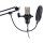 Mikrofon LTC STM200-Plus ideal f&uuml;r z.B. Podcast oder Streaming, Plug&Play, USB