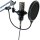 Mikrofon LTC STM200-Plus ideal f&uuml;r z.B. Podcast oder Streaming, Plug&Play, USB