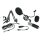 Mikrofon LTC STM200-Plus ideal f&uuml;r z.B. Podcast oder Streaming, Plug&Play, USB