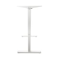 Schreibtisch imstande, Gestell smart-w + Platte 140x60cm Ash