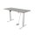 Schreibtisch imstande, Gestell smart-w + Platte 140x60cm Ash