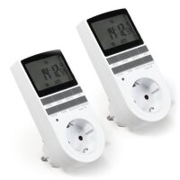 Digitale Zeitschaltuhr McPower WZ-10 2er-Pack, 10...