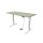 Schreibtisch imstande, Gestell business-w + Platte 120x60cm Pistazio