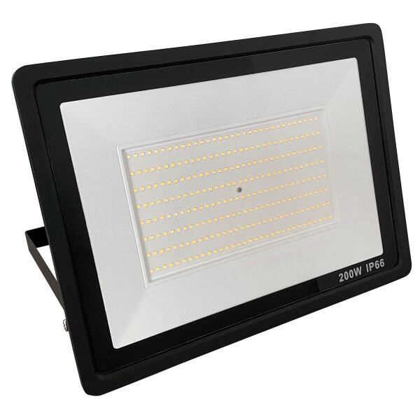 LED-Au&szlig;enstrahler McShine Slim 200W, 17000 Lumen, IP66, 3000K, warmwei&szlig;