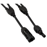 Y-Stecker-Adapterkabel McShine, f&uuml;r Solarkabel, IP67, 2er-Set