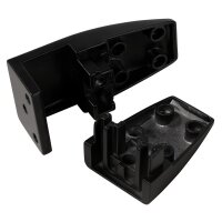 Clip f&uuml;r Trennwand imstande, schwarz, 2er-Pack,...