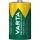 Mono-Akku VARTA, Typ D, NiMH-Akku, HR20, 1,2V/3000 mAh, Pre-charged, 2er Pack