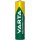Micro-Akku VARTA, Typ AAA, NiMH-Akku, HR03, 1,2V/1000 mAh, Pre-charged, 4er Pack