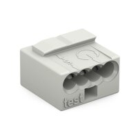 MICRO-Verbindungsdosenklemme WAGO, eindr&auml;htige...