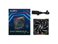 Fan Lian Li UNI FAN TL Wireless LCD 120 Reverse Blade ARGB PWM 120mm, black