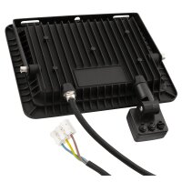 LED-Au&szlig;enstrahler McShine Slim 50W, 4250lm, IP66, 4000K, Bewegungsmelder