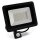 LED-Au&szlig;enstrahler McShine Slim 50W, 4250lm, IP66, 4000K, Bewegungsmelder