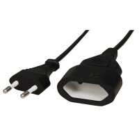 Verl&auml;ngerungskabel McPower, 5m, Eurostecker auf...