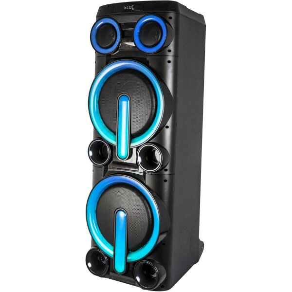 Mobile Beschallungsanlage IBIZA BOMBMASTER 1000W,  Bluetooth