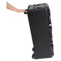 Mobile Beschallungsanlage IBIZA BOMBMASTER 1000W,  Bluetooth