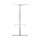 Schreibtisch Imstande, smart-w + Tischplatte Iron 160x80cm