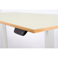 Schreibtisch Imstande, business-b + Tischplatte Sperrholz...
