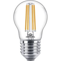 LED-Tropfenlampe Philips Classic, E27, 6,5W, 2700K,...