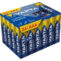 Micro-Batterie VARTA Longlife Power, Alkaline, Typ...