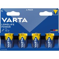 Baby-Batterie VARTA Longlife Power, Typ C, Alkaline,...