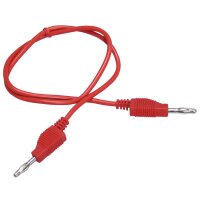 Messleitung McPower, 50cm, rot, 1mm&sup2;, PVC, 2x 4mm...