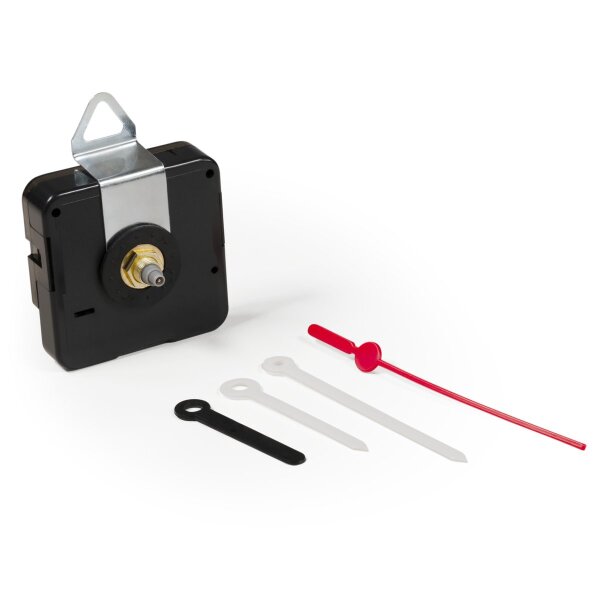 Quarzuhrwerk McPower CQ-5001 1x Kunststoff-Zeigersatz, lautlos, schleichend