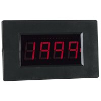 LED Voltmeter-Einbaumodul PeakTech LDP-235, LCD-Anzeige,...