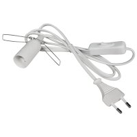 Lampenfassung McShine E14 mit 1,5m Kabel, Schalter und...