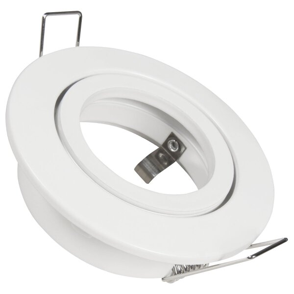 Einbaurahmen McShine DL-248w rund, &Oslash;82mm, schwenkbar, Clip Verschluss