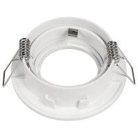 Einbaurahmen McShine DL-248w rund, &Oslash;82mm, schwenkbar, Clip Verschluss