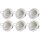LED Einbauleuchte McShine intense 5W, 400lm, wei&szlig;, 6er-Pack