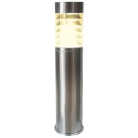 Au&szlig;enleuchte, &Oslash;100x450mm, Edelstahl, IP44