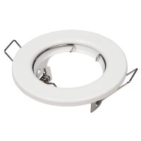 Einbaurahmen McShine ER-80 wei&szlig;, &Oslash;80mm, starr