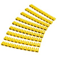 Kabelmarker-Clips McPower, bedruckt mit Buchstaben,...