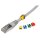 Kabelmarker-Clips McPower, bedruckt mit Buchstaben, Kabeldurchmesser bis 6mm